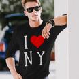 I Heart New York Souvenir I Love New York Souvenirs Long Sleeve T-Shirt Gifts for Him