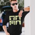 Inscryption Four Scribes Boss Psychological Card Game Scary Long Sleeve T-Shirt Gifts for Him