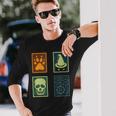 Inscryption Psychological Horror Card Categories Spooky Game Spooky Long Sleeve T-Shirt Gifts for Him