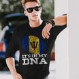 Its In My Dna Barbados Cool Barbadian Afro Bajan Flag Barbados Long Sleeve T-Shirt Gifts for Him Its In My Dna Barbados Cool Barbadian Afro Bajan Flag Barbados Long Sleeve T-Shirt Gifts for Him