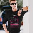 Laura Name Laura Name Long Sleeve T-Shirt Gifts for Him