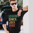 Legend Since July 1983 40Th Birthday 40 Years Old 40Th Birthday Long Sleeve T-Shirt T-Shirt Gifts for Him