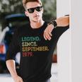 Legend Since September 1979 44Th Birthday 44 Years Old Long Sleeve T-Shirt Gifts for Him