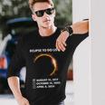 To Do List Annular Solar Eclipse 2023 Total Eclipse 2024 Long Sleeve T-Shirt Gifts for Him