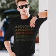Love Heart Apolonia GrungeVintage Style Black Apolonia Long Sleeve T-Shirt Gifts for Him