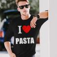 I Love Pasta Lovers Of Italian Cooking Cuisine Restaurants Long Sleeve T-Shirt T-Shirt Gifts for Him