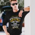 Montgomery Blood Runs Through My Veins Long Sleeve T-Shirt Gifts for Him