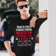 North Pole Correctional Fleeing The Scene Can't Catch Me Long Sleeve T-Shirt Gifts for Him