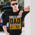 Pandas And Anime Dad Like A Regular Dad But Cooler Long Sleeve T-Shirt T-Shirt Gifts for Him
