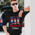 Pharmacy Crew 4Th Of July Cute Pills American Patriotic Long Sleeve T-Shirt Gifts for Him