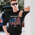 My Pronouns Are Usa 4Th Of July Celebration Proud American Long Sleeve Gifts for Him