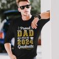 Proud Dad Of A Class Of 2024 Graduate Senior Graduation Long Sleeve Gifts for Him