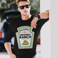 Ranch Sauce Green Salad Dressing Halloween Costume Matching Long Sleeve T-Shirt Gifts for Him