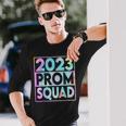 Retro 2023 Prom Squad 2022 Graduate Prom Class Of 2023 Long Sleeve T-Shirt T-Shirt Gifts for Him