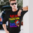 Say Gay Protect Trans Read Banned Books Lgbt Pride Long Sleeve T-Shirt T-Shirt Gifts for Him
