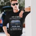 My Son Is A Sailor Aboard The Uss Abraham Lincoln Sailor Long Sleeve T-Shirt T-Shirt Gifts for Him