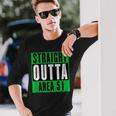 Straight Outta Area 51 Storm Area 51 Event Long Sleeve T-Shirt T-Shirt Gifts for Him