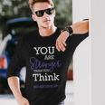 You Are Stronger Than You Think Never Give Up Motivation Long Sleeve T-Shirt T-Shirt Gifts for Him