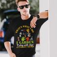 Thats What I Do I Garden Play With Dogs And Forget Things Long Sleeve T-Shirt Gifts for Him