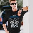 Never Underestimate A Boy With A Bass Guitar Long Sleeve T-Shirt Gifts for Him