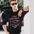 Never Underestimate A Girl With A French Horn Idea Long Sleeve T-Shirt T-Shirt Gifts for Him