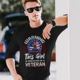 Veteran Vets This Girl Is Protected By A Veteran Independence Veterans Long Sleeve T-Shirt Gifts for Him