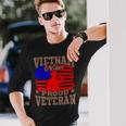Veterans Day Vietnam War Proud Veteran 259 Long Sleeve T-Shirt Gifts for Him