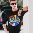 Vintage The Future Is Inclusive Lgbt Gay Rights Pride Long Sleeve T-Shirt Gifts for Him