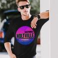 Vintage Holtville Vaporwave California Long Sleeve T-Shirt Gifts for Him
