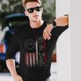 Vintage Old American Flag Patriotic 1776 We The People Usa Long Sleeve T-Shirt Gifts for Him