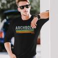 Vintage Stripes Archbold Oh Long Sleeve T-Shirt Gifts for Him
