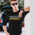 Vintage Stripes Assonet Bay Shores Ma Long Sleeve T-Shirt Gifts for Him