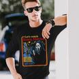 Lets Watch Scary Movies Scream Horror Scary Long Sleeve T-Shirt T-Shirt Gifts for Him
