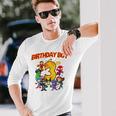 3Rd Third Birthday Boy Superhero Super Hero Party Long Sleeve T-Shirt Gifts for Him