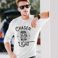 Analog Photography LoverLight Chaser Photography Long Sleeve T-Shirt Gifts for Him