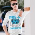 Boys Pre-K Level Complete Pre-K Graduation Long Sleeve T-Shirt T-Shirt Gifts for Him