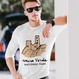Family Vacation Retro Mesa Verde National Park Long Sleeve T-Shirt Gifts for Him