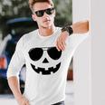 Jack O Lantern Face Pumpkin Halloween Costume Boys Long Sleeve T-Shirt Gifts for Him