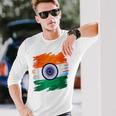 India Independence Day 15 August 1947 Indian Flag Patriotic Long Sleeve Gifts for Him