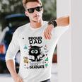 Proud Dad Of A Class Of 2023 Graduate Cool Black Cat Long Sleeve T-Shirt T-Shirt Gifts for Him