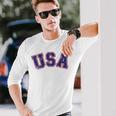 Usa Team For Patriotic Independence Day On 4Th Of July Long Sleeve T-Shirt T-Shirt Gifts for Him