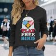 4Th Of July American Flag Bald Eagle Mullet Play Free Bird Long Sleeve T-Shirt T-Shirt Gifts for Her