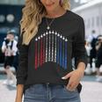 4Th Of July For Men Red White And Blue Boys Patriotic Long Sleeve T-Shirt Gifts for Her