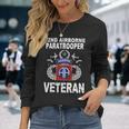 82Nd Airborne Paratrooper Veteran Vintage Shirt Long Sleeve T-Shirt Gifts for Her