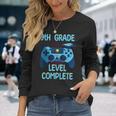 9Th Grade Level Complete Last Day Of School Graduation Long Sleeve T-Shirt T-Shirt Gifts for Her