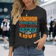 Anchor Quote I Am Echocardiographer For Love Long Sleeve T-Shirt T-Shirt Gifts for Her