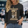 August 1983 40Th Birthday 2023 40 Years Of Being Awesome Long Sleeve Gifts for Her