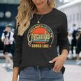 This Is What An Awesome Grandpa Looks Like Father Day Long Sleeve T-Shirt Gifts for Her