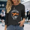 Bell X-1 Supersonic Aircraft Sound Barrier Anniversary Long Sleeve T-Shirt Gifts for Her