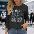 Best Friend Forever Friendship Bestie Bff Squad Long Sleeve T-Shirt T-Shirt Gifts for Her